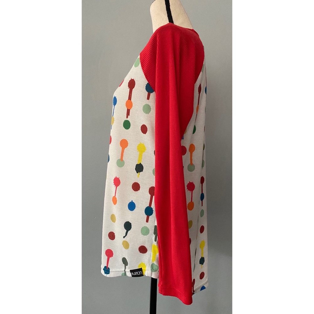 L.A.M.B. x Burton Jagger Waffle Dot Print Top - Picture 3 of 7